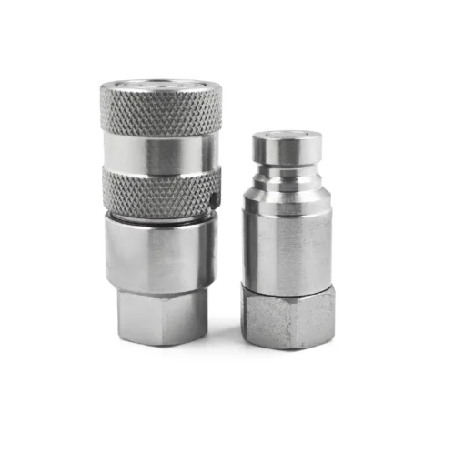 1/4" body size ISO 16028 Flat Face Quick Coupling set With G 1/4 (bspp) Female Thread