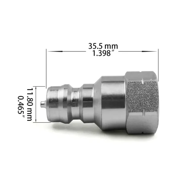 1/4" NPT Thread ISO A Quick Coupling Set IA3 Series 1/4" body size