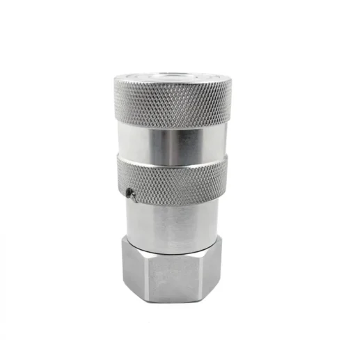 1-1/4″ Size Flat Face Female Coupler ISO 16028 With G1-1/4"(BSPP) Female Thread