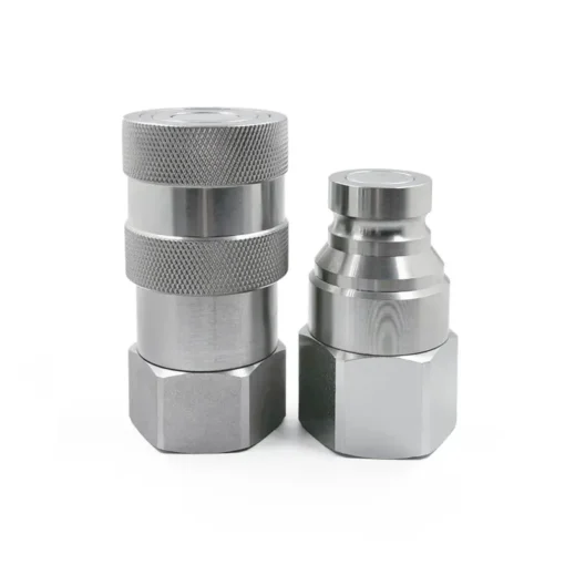 1-1/4″ Body Size ISO 16028 Flat Face Quick Coupling Set With G 1-1/4" (BSPP) Thread