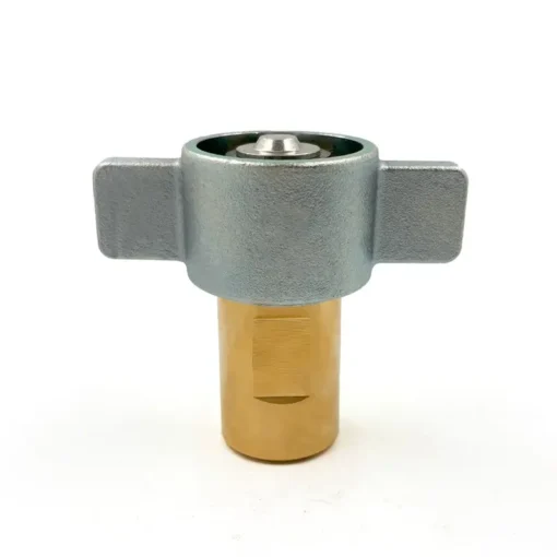 1″ WSC Series Brass Wing Style Screw Connect Female Coupler With Steel Nut, G 1″ Thread