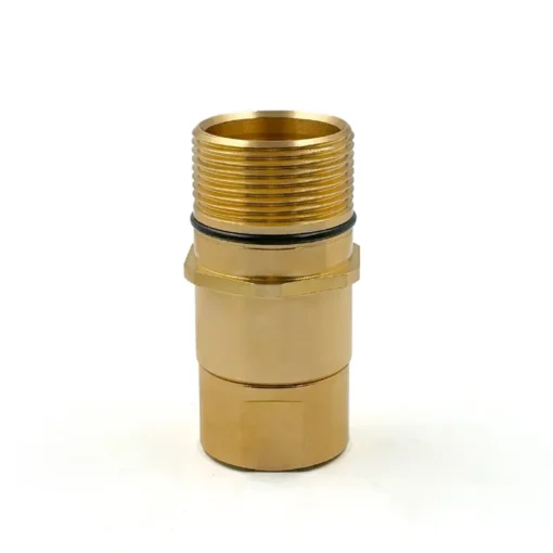 3/4″ WSC Series Brass Wing Style Screw Connect Male Coupler With Steel Nut