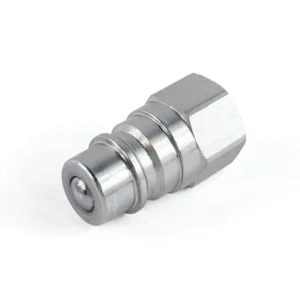 NPT 1/4" Thread 1/4" Body Size ISO 5675 AG Quick Coupling Male Plug, Ball Valve