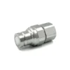 NPT 3/8" Thread 3/8" Body Size ISO16028 Flat Face Quick Coupling Male Plug