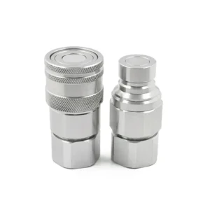 NPT 1/2" Thread 1/2“ Body Size Flat Face Quick Coupling Set