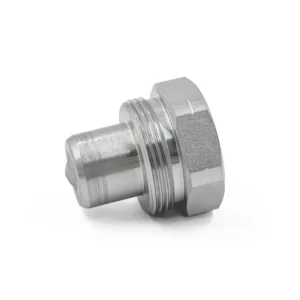 NPT 3/8" Thread ISO 14540 High Pressure Quick Coupling Male Plug, Ball