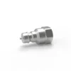 NPT 1/4" Thread 1/4" Body Size ISO A Quick Coupling Male Plug