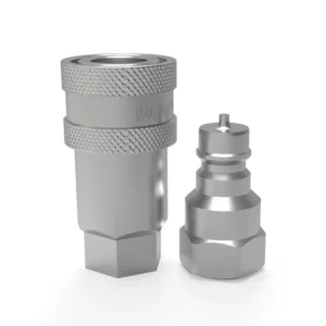 NPT 1/4" Thread 1/4" Body Size ISO A Quick Coupling Set