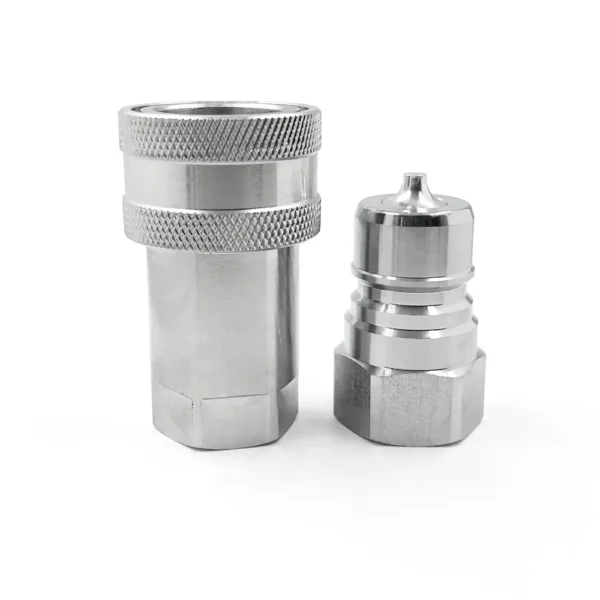 NPT 3/4" Thread 3/4" Body Size ISO A Quick Coupling Set