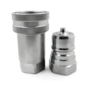 NPT 1" Thread 1" Body Size ISO A Quick Coupling Set