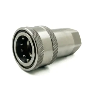 NPT 1/2" Thread 1/2" Body Size ISO A Stainless Steel 304 Quick Coupling Female Coupler