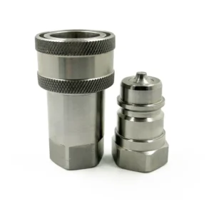 NPT 1/2" Thread 1/2" Body Size ISO A Stainless Steel 304 Quick Coupling Set