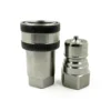 NPT 3/4" Thread 3/4" Body Size ISO A Stainless Steel 304 Quick Coupling Set