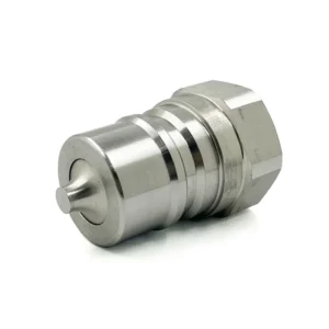 NPT 1" Thread 1" Body Size ISO A Stainless Steel 304 Quick Coupling Male Plug