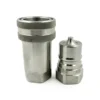 NPT 1" Thread 1" Body Size ISO A Stainless Steel 304 Quick Coupling Set