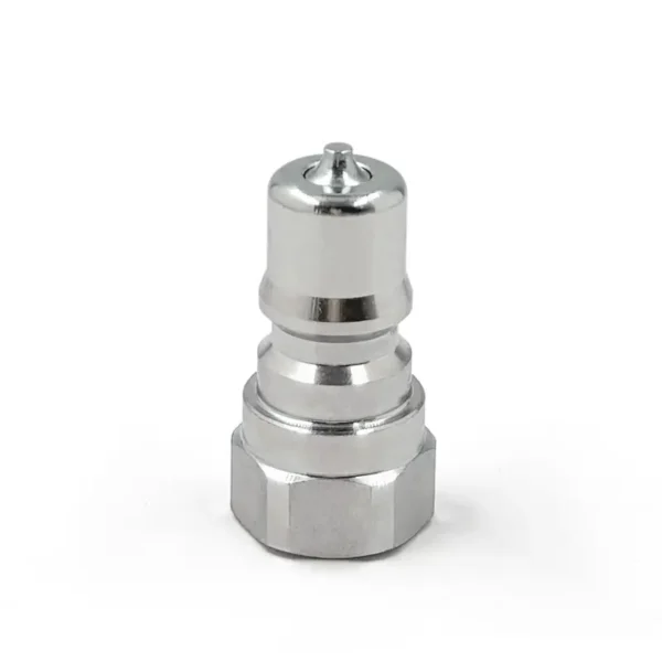 BSPP 1/4" Thread 1/4" Body Size ISO B Quick Coupling Male Plug