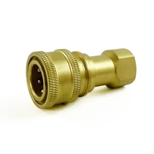 NPT 1/4" Thread 1/4" Body Size Carpet Extractor ISO B Brass Quick Coupling Female Coupler