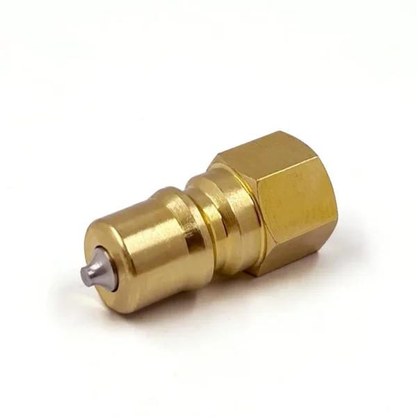 1/4" body size NPT 1/4" Female Thread ISO B Brass Quick Coupling Mal e Plug