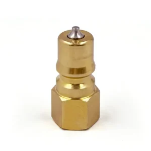 1/4" body size BSPT 1/4" Female Thread ISO B Brass Quick Coupling Male Plug