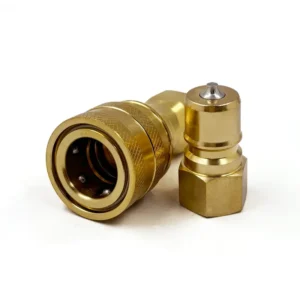 BSPT 3/8" Female Thread 3/8" Body Size ISO B Quick Coupling Set