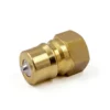 NPT 1/2" Female Thread 1/2" Body Size ISO B Brass Quick Coupling Male Plug