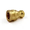 NPT 3/4" Female Thread 3/4" Body Size ISO B Brass Quick Coupling Female Coupler