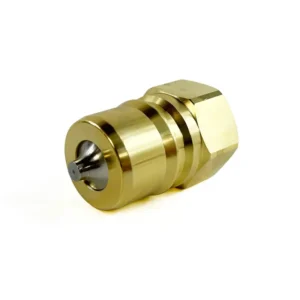 NPT 1" Thread 1" Body Size ISO B Brass Quick Coupling Male Plug