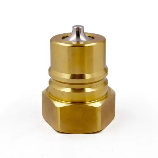 BSPT 1 1/2" Female Thread 1 1/2“ Body Size ISO B Brass Quick Coupling Male Plug