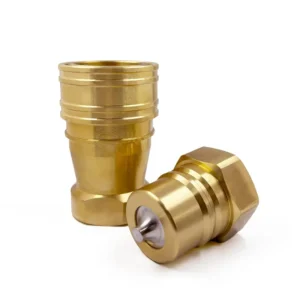 NPT 1 1/2" Female Thread 1 1/2“ Body Size ISO B Brass Quick Coupling Set