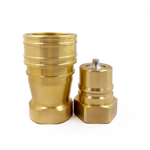 BSPT 1 1/2" Female Thread 1 1/2“ Body Size ISO B Brass Quick Coupling Set