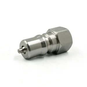 NPT 1/8" Thread 1/8" Body Size ISO B Stainless Steel 304 Quick Coupling Male Plug