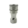 BSPT 1/4" Thread 1/4“ Body Size ISO B Stainless Steel 304 Quick COupling Female Coupler