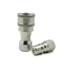 BSPT 1/4" Thread 1/4“ Body Size ISO B Stainless Steel 304 Quick COupling Set