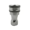 BSPT 3/8" Thread 3/8" Body Size ISO B Stainless Steel 304 Quick Coupling Female Coupler