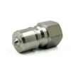 NPT 3/8" Thread 3/8“ Body Size ISO B Stainless Steel 304 Quick Coupling Male Plug