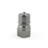 BSPT 1/2" Thread 1/2" Body Size ISO B Stainless Steel 304 Quick Coupling Male Plug