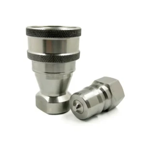 BSPP 1/2" Thread 1/2" Body Size ISO B Stainless Steel 304 Quick Coupling Set