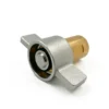 NPT 1 1/4" Thread Wing Nut Wet Line Kit Quick Coupling Set, Brass & Steel