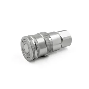 NPT 3/8" Thread 3/8" Body Size ISO16028 Flat Face Quick Coupling Female Coupler