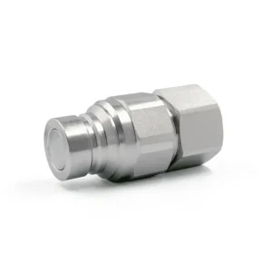 NPT 3/4" Thread 5/8" Body Size ISO 16028 Flat Face Quick Coupling Male Plug