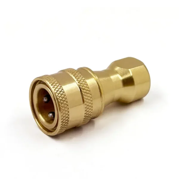 1/4" body size NPT 1/4" Female Thread ISO B Brass Quick Coupling Female Coupler