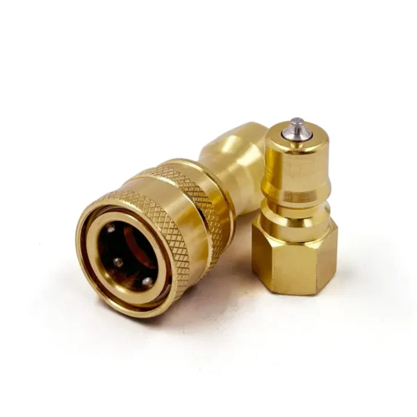 1/4" body size BSPT 1/4" Female Thread ISO B Brass Quick Coupling Set